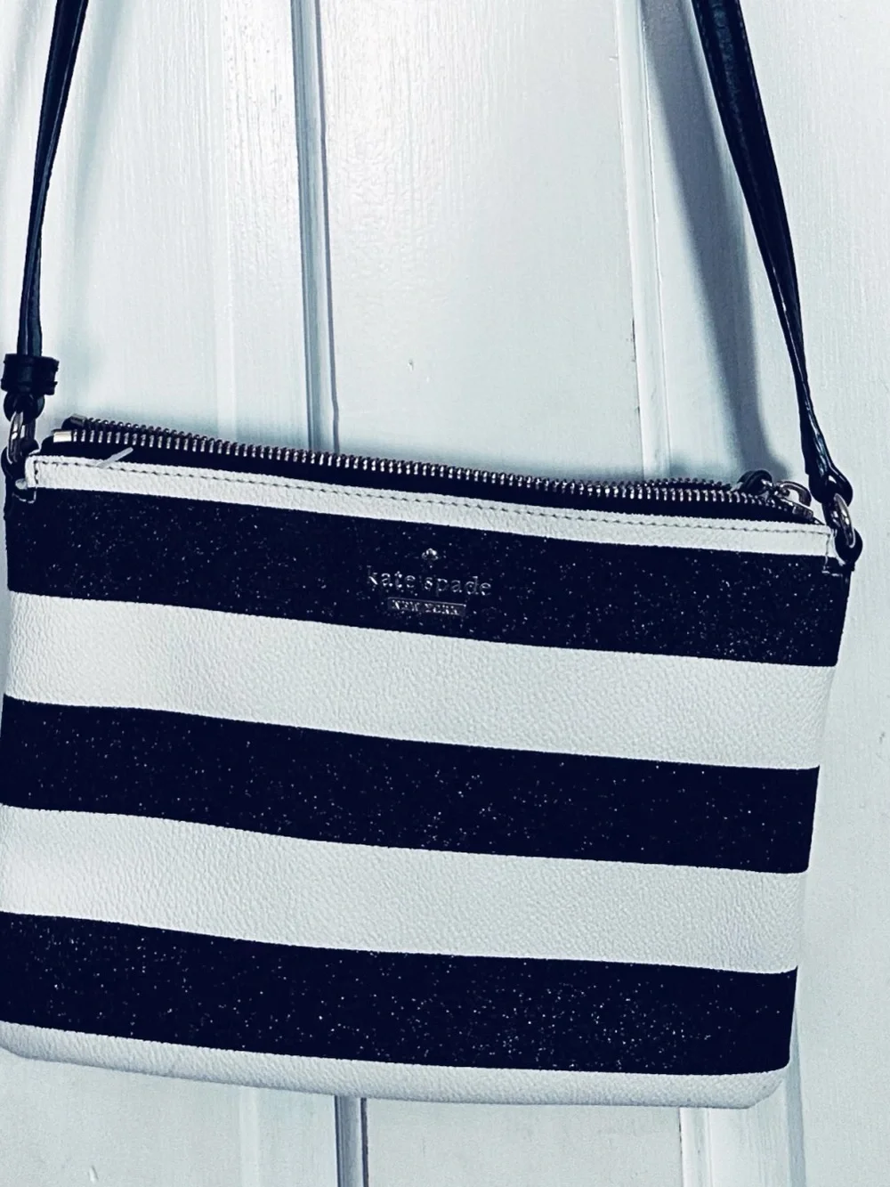 Kate Spade New York Hawthorne Lane Glitter Carolyn Bag Purse